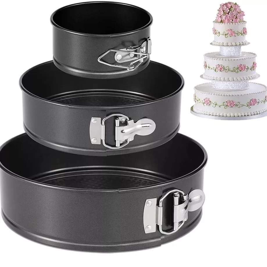 3 in 1 Baking Cake Mould Set