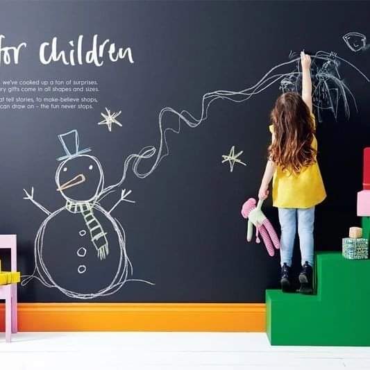 Wall sticker blackboard