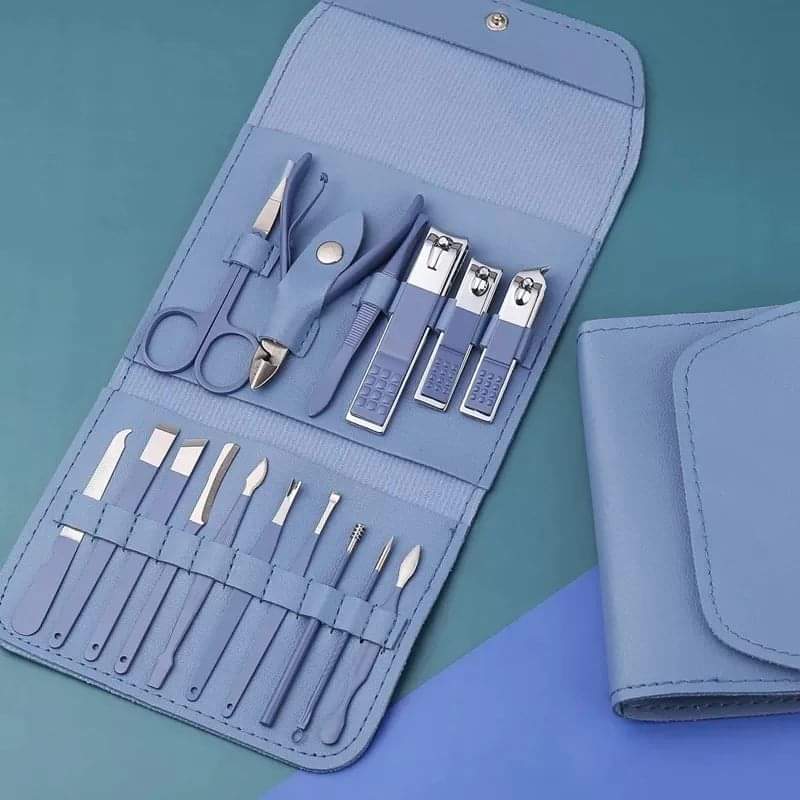 16 pieces nail care tool kit