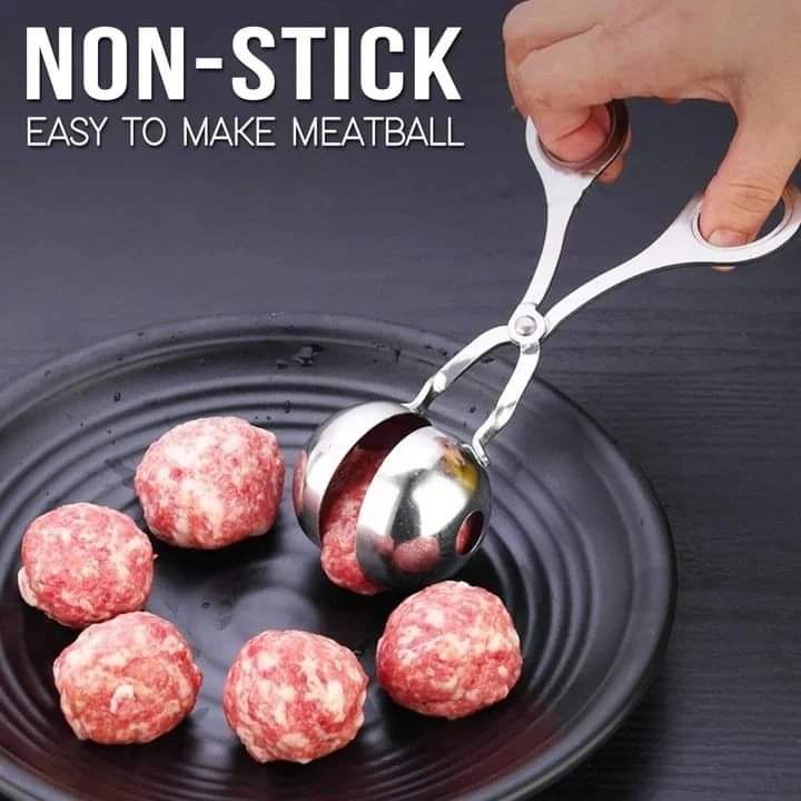 Stainless steel meat ball shaper