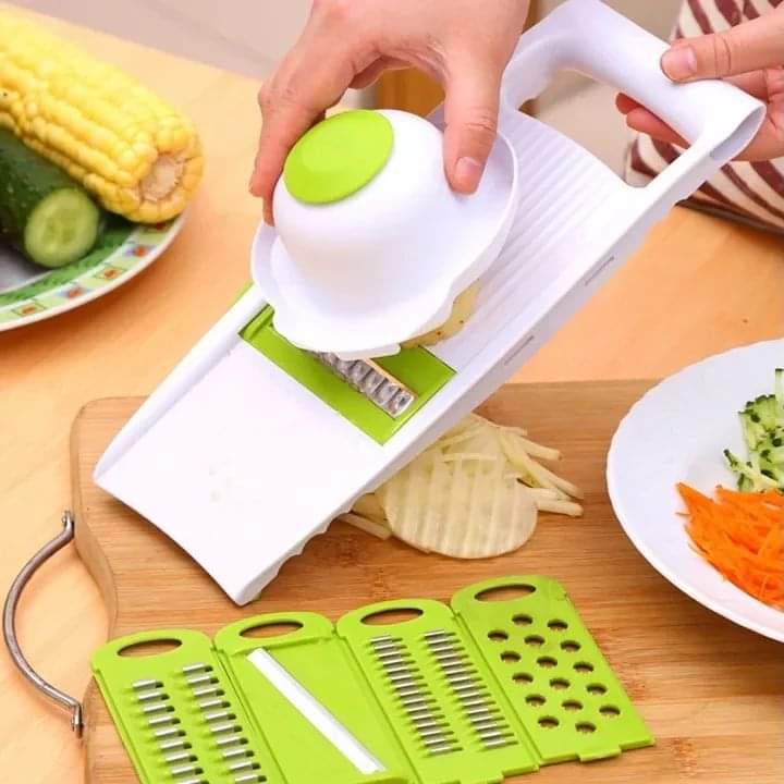 Multifunctional 5 in 1 Mandolin Slicer