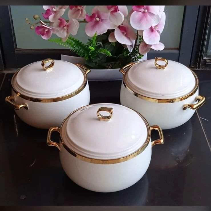 3 PCs Serving Dishes