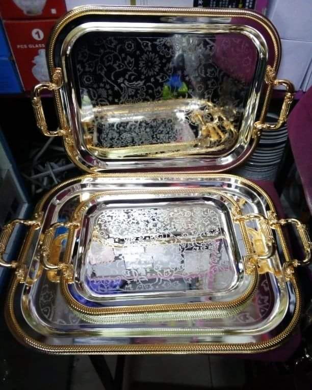 3pcs Assorted serving trays