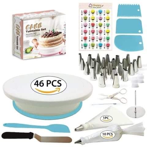 46pcs cake decorating set