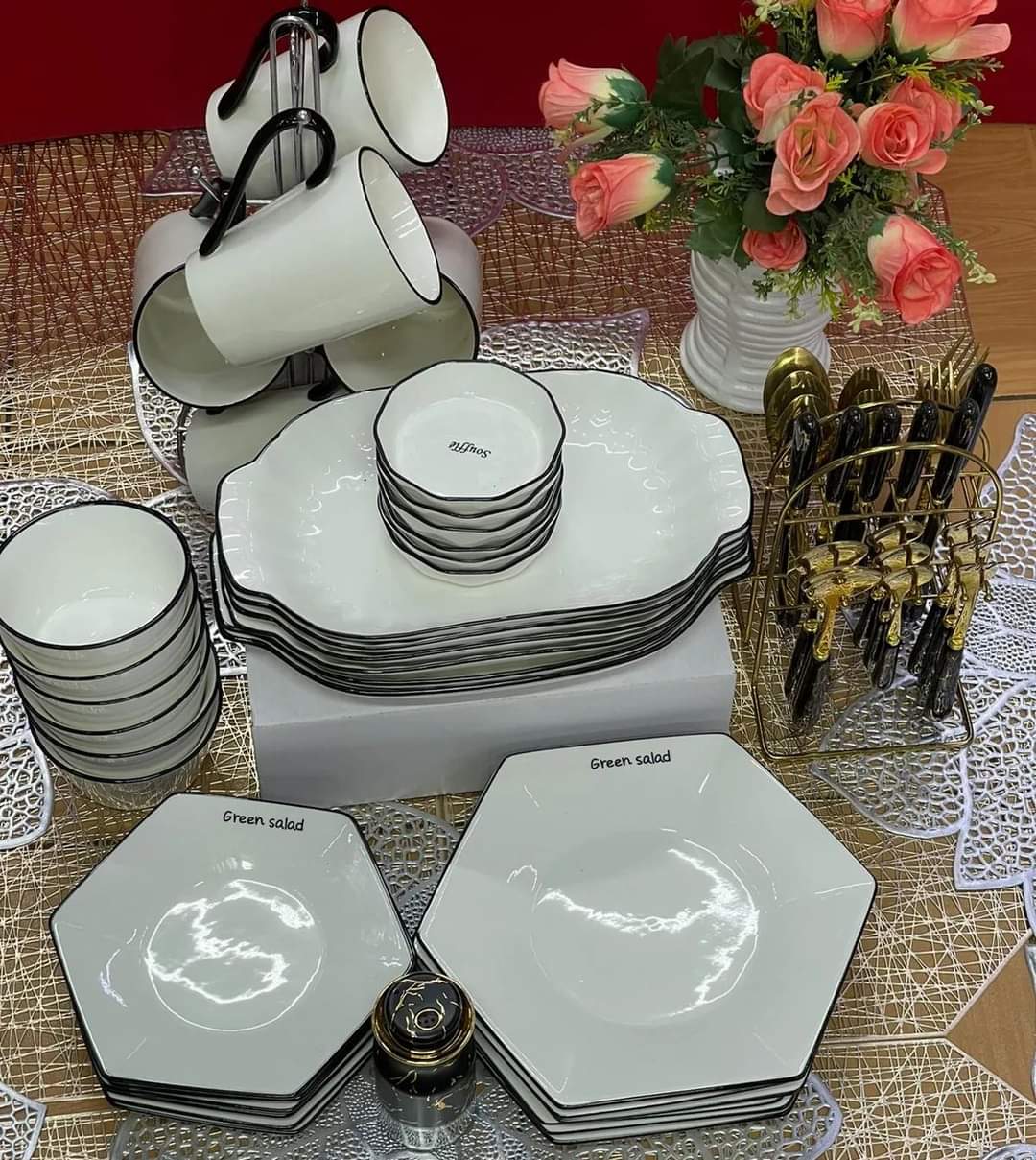 36 pcs dinner set