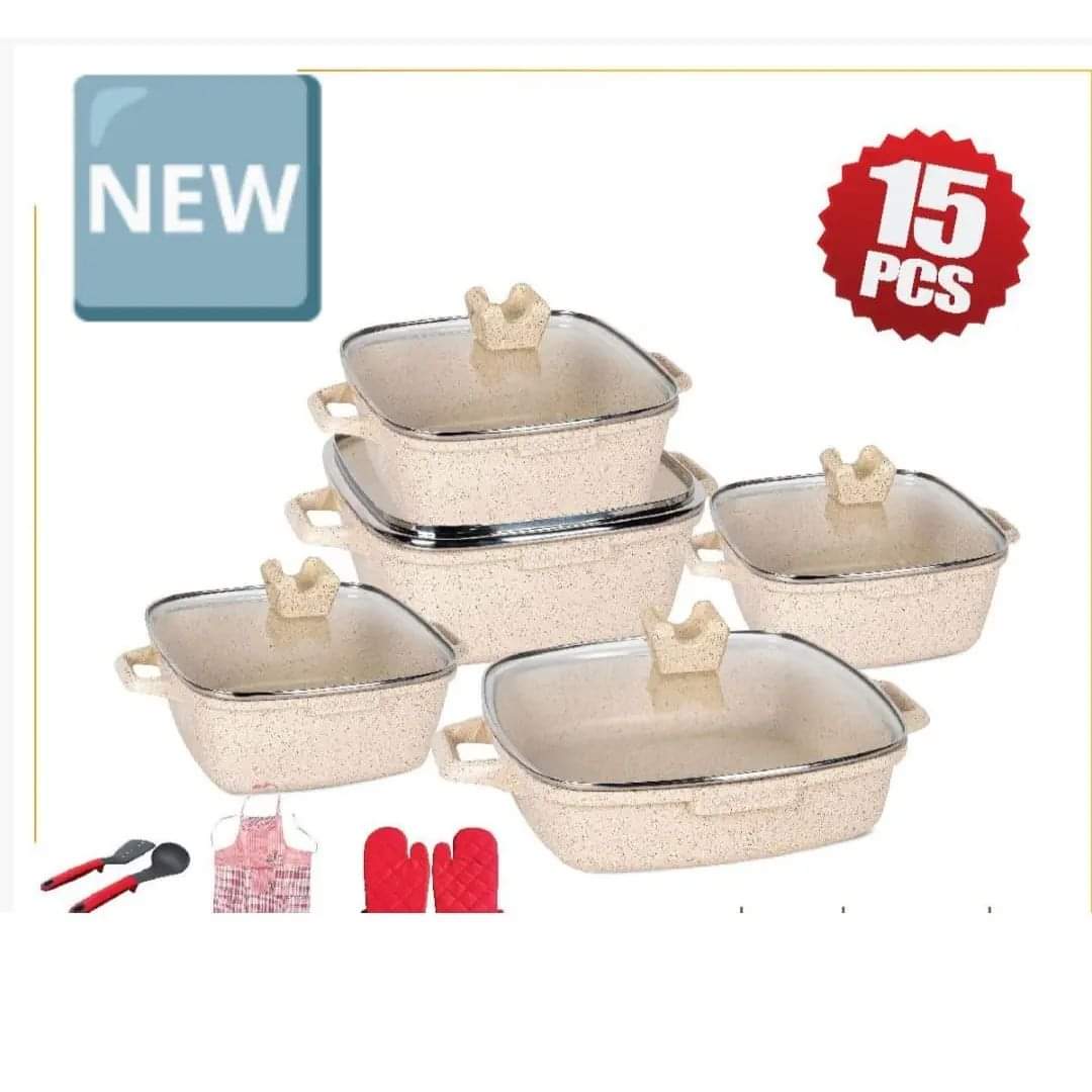 15pcs cookware set