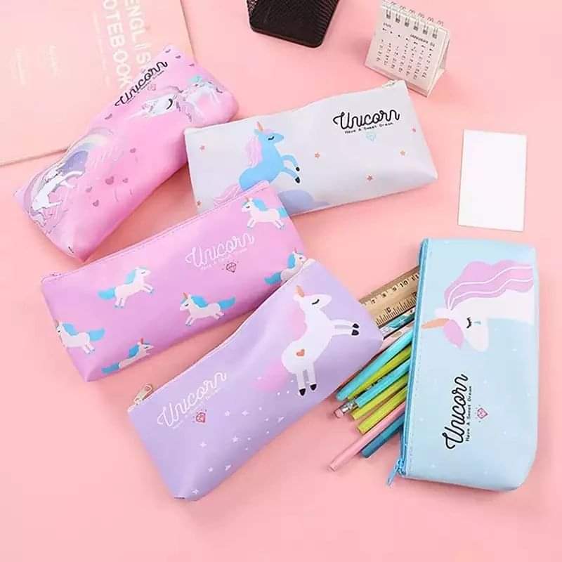 Unicorn pencil pouch