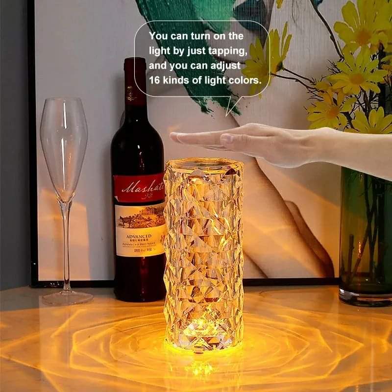 Touch Crystal Table Lamp