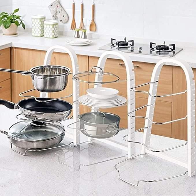 3 layer Pan /cooking pot organizer