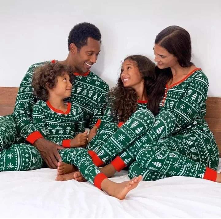 Adults Christmas themed pajamas