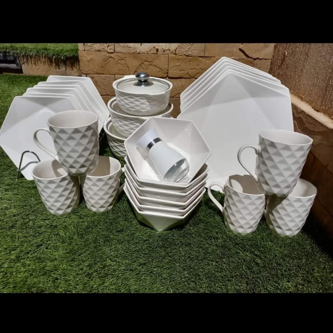 31pcs Hexagonal Dinner set