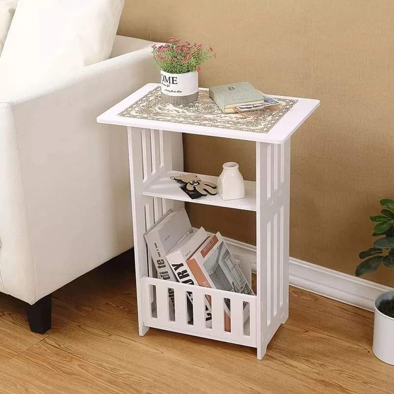 3 Layer Multi-purpose  Bedside Table