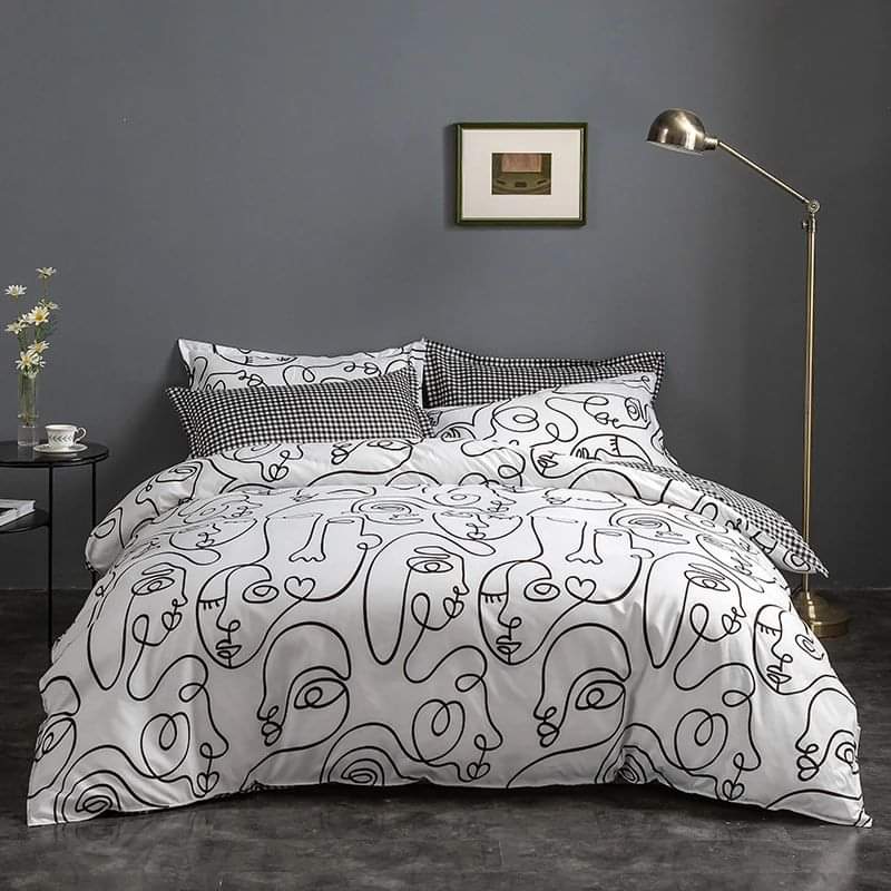 Abstract Print Duvet Cover