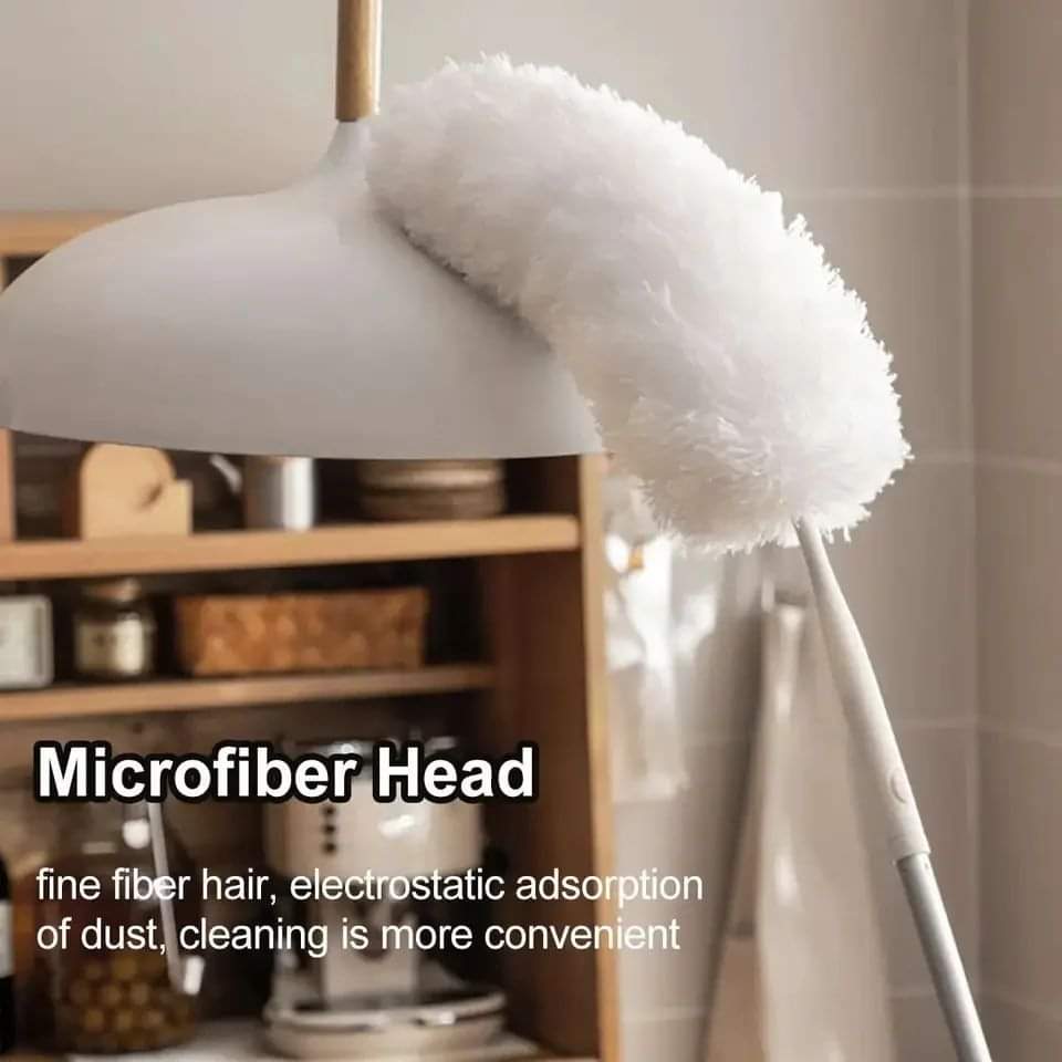 Telescopic Microfiber Feather Duster