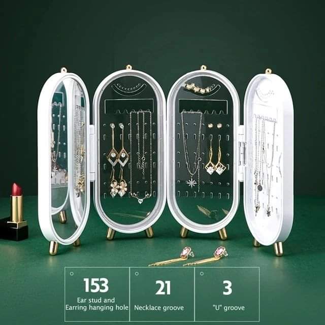 Foldable Vintage Jewelry Display Rack/ Box