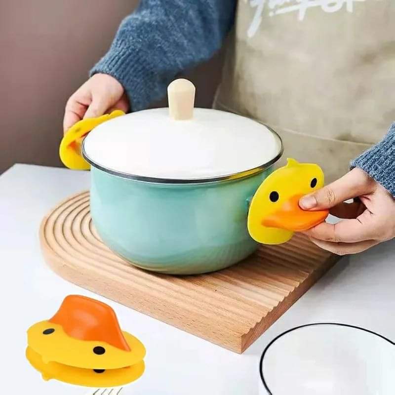 2pcs Duck  Pot Grippers