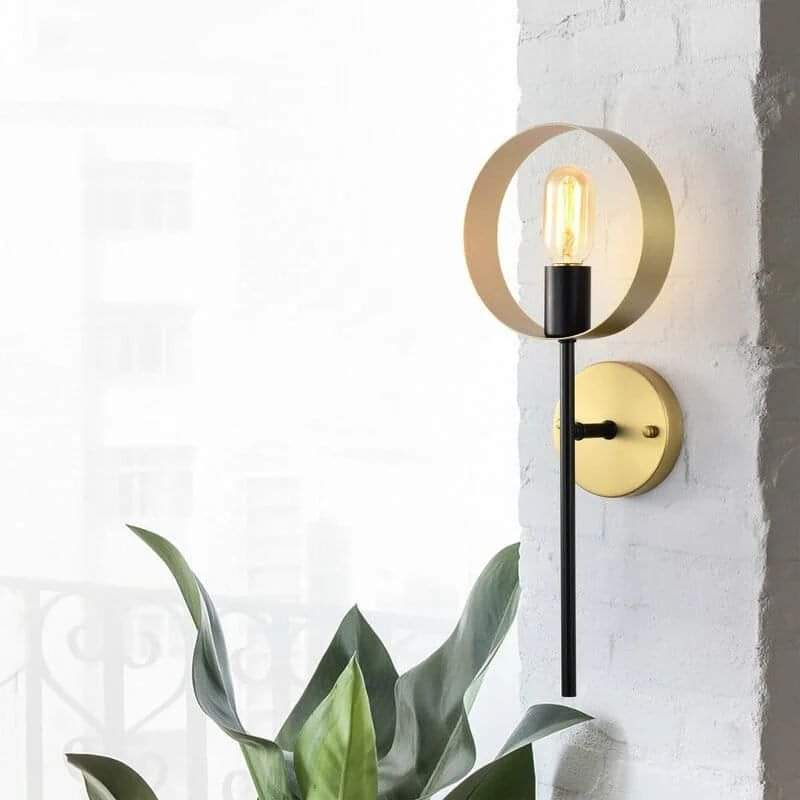 A ring shaped decorative wall fitting  Lighting