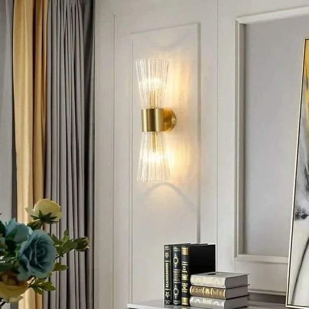 Hourglass Shape Wall Sconce Lighting