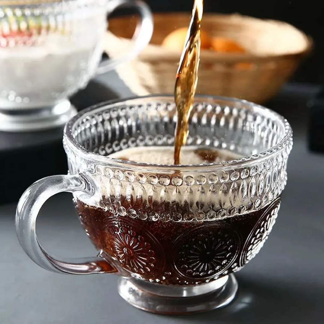 3pc Sunflower Glass Cup