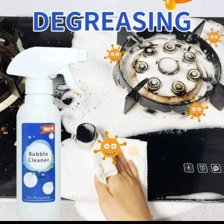 Degreasing foam