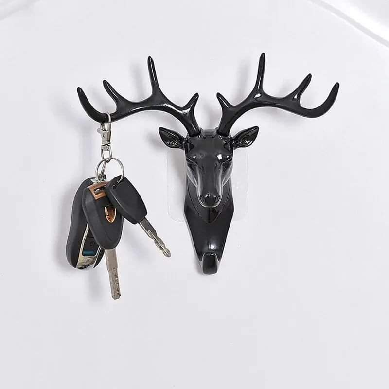 Deer wall hooks