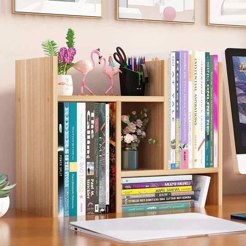 Desk Top Bookshelf Organizer