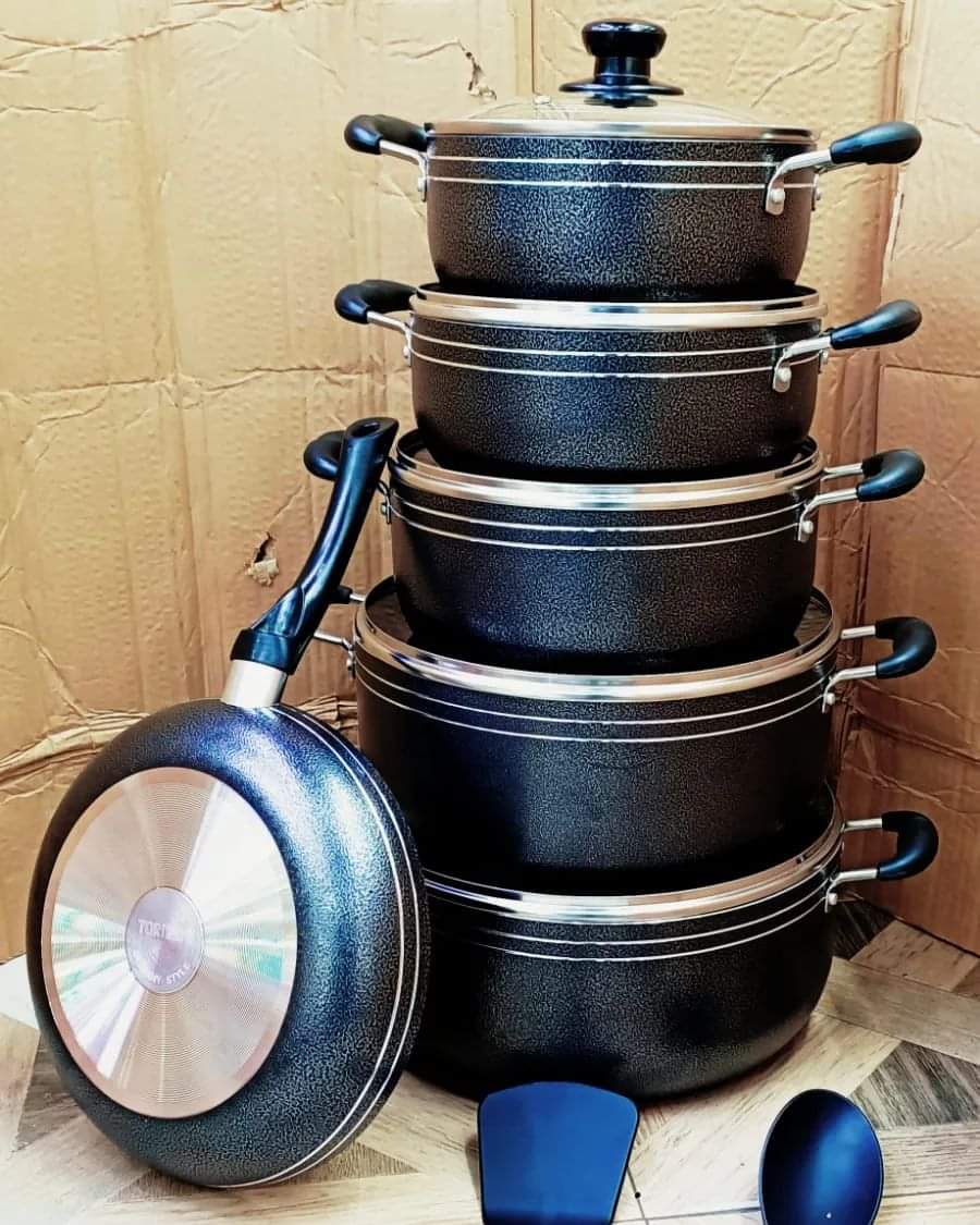 12pcs Non stick cookware