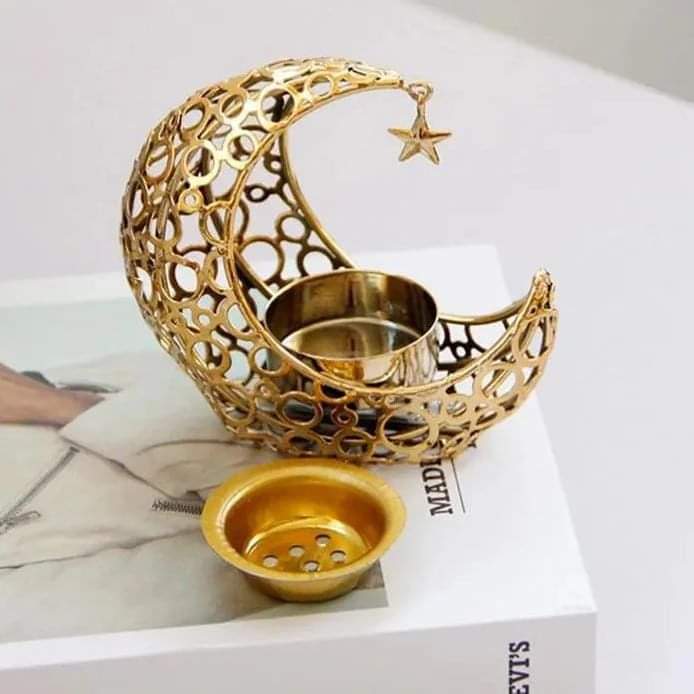 Moon crescent incense burner