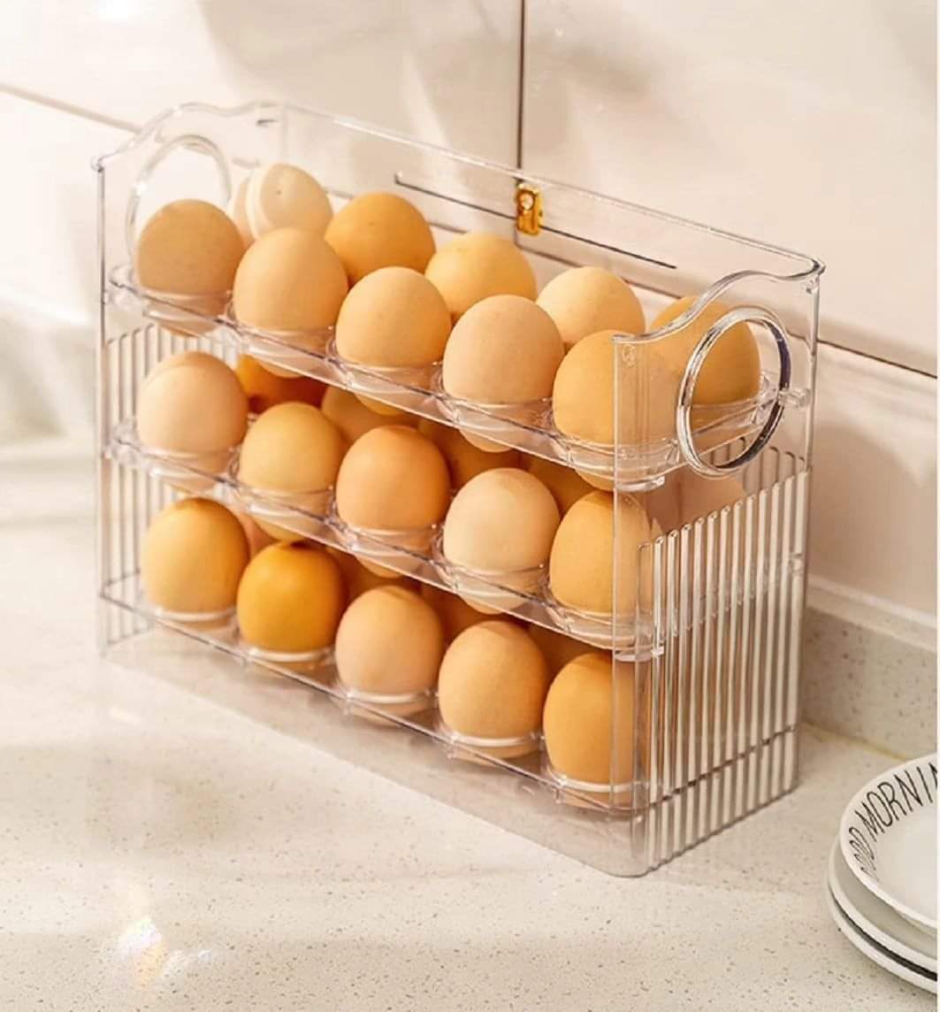 3Layer Acrylic Egg  Storage Box