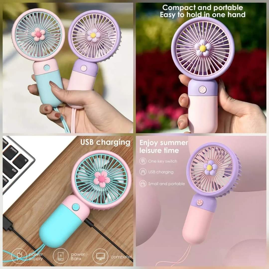 Rechargeable Portable handheld fan