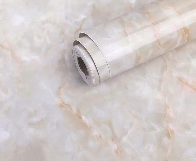 10M Marble  Brown Contact Paper