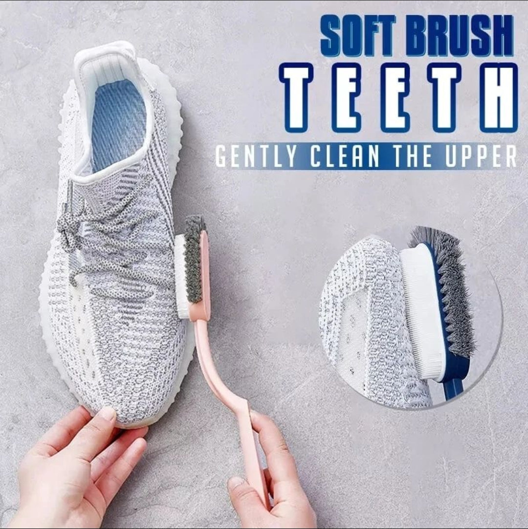 Multipurpose shoe brush