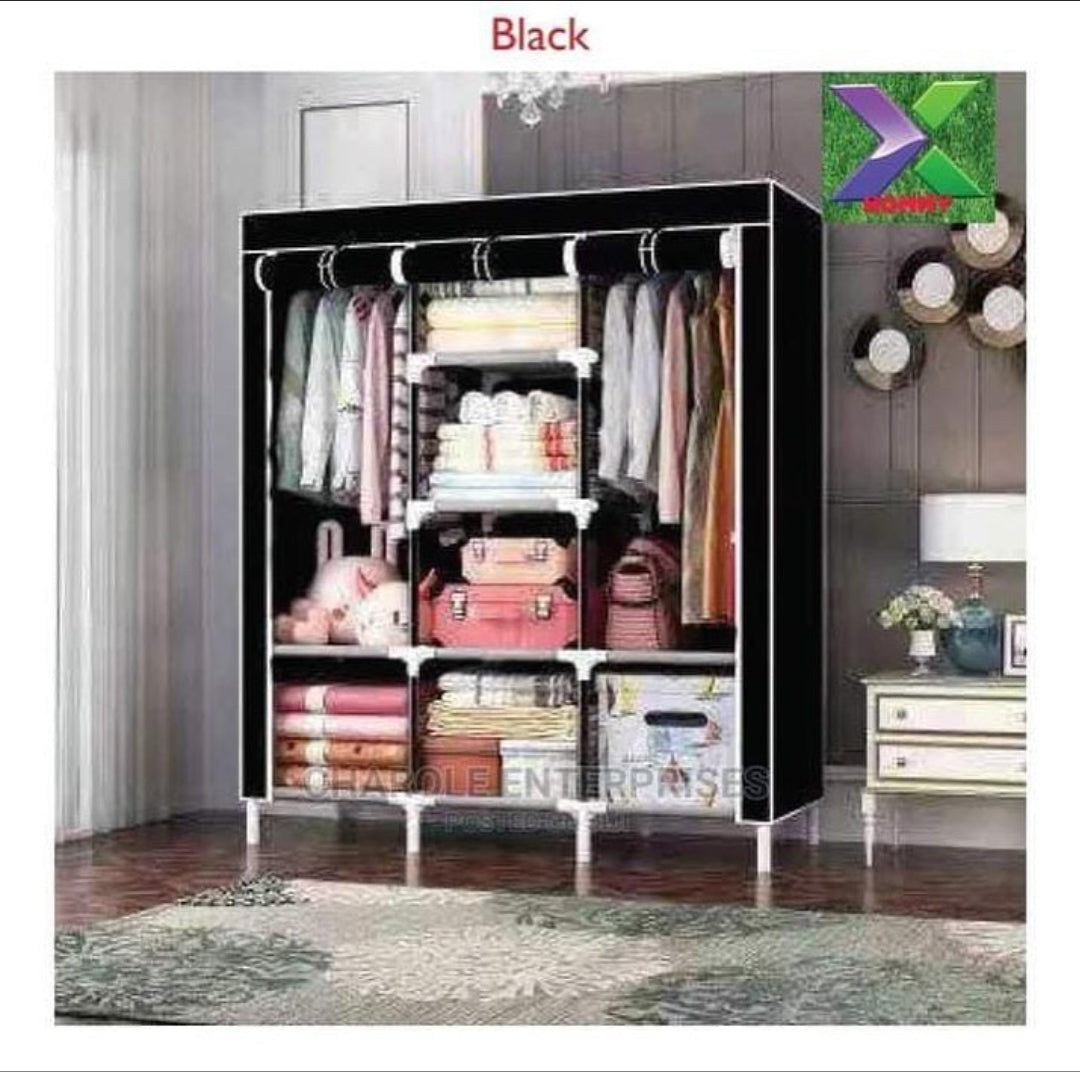 Wooden Frame portable Wardrobes