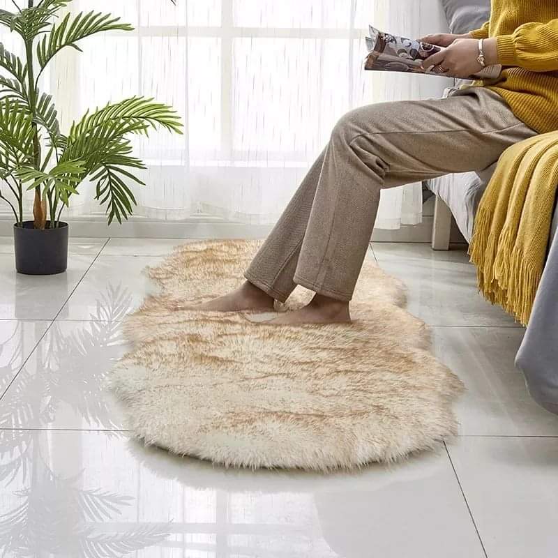 Faux fur rugs