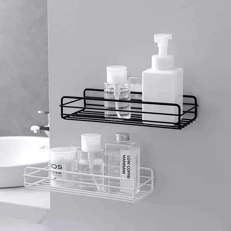 Rectangular bathroom organizer