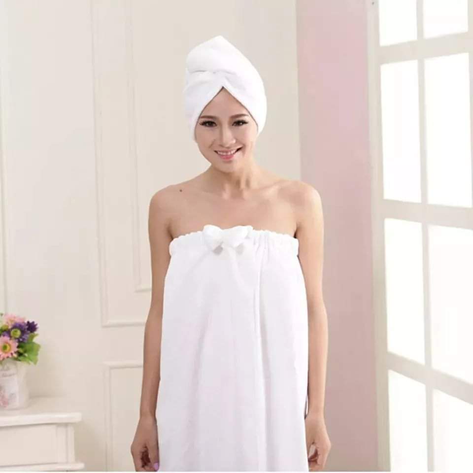 Bath wrap towels