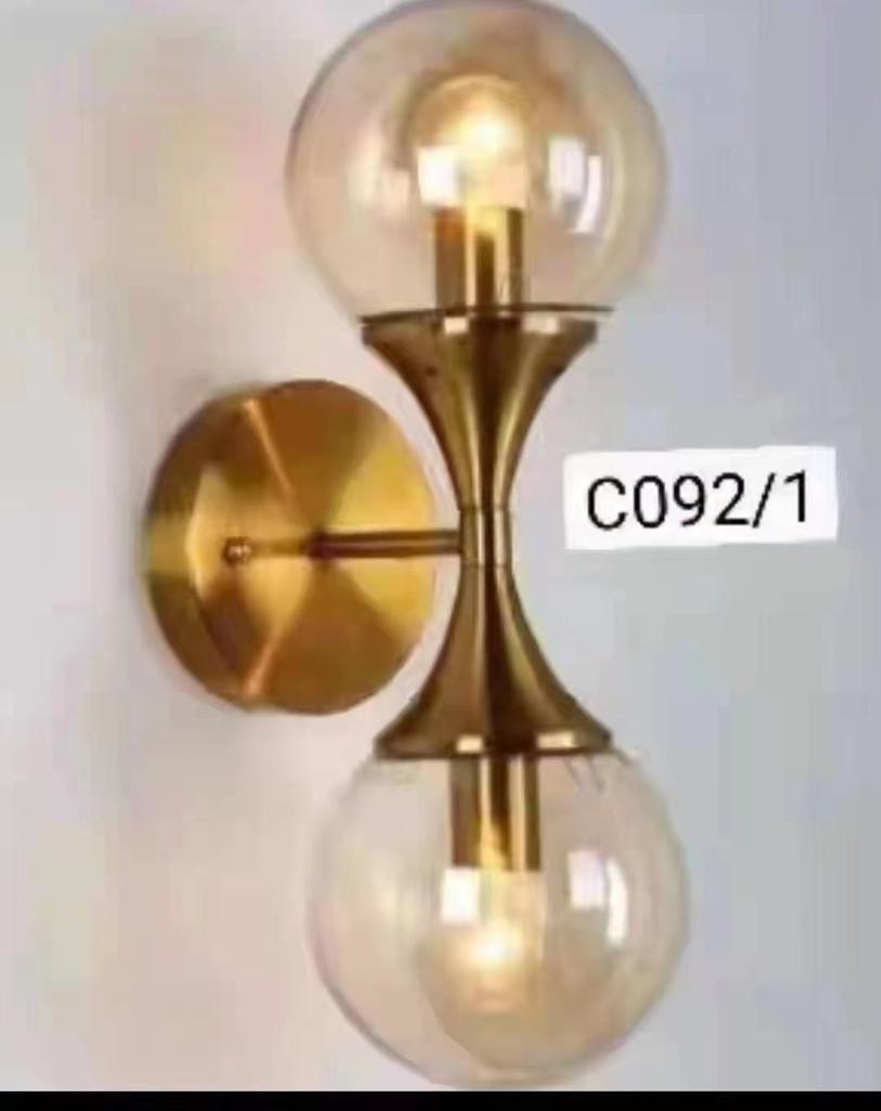 Double Glass Indoor Wall light