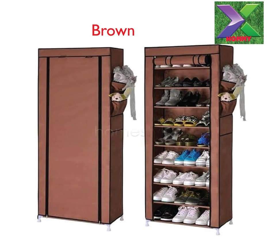 Shoe rack 2025 single column